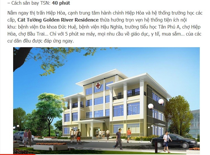 Chi tiết dự án “ma” Golden River Residence bị Long An tuýt còi - Hình 2 Chi tiet du an “ma” Golden River Residence bi Long An tuyt coi-Hinh-2