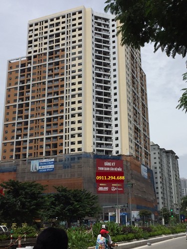 Lo thong tin soc ve CDT toa nha MB Grand Tower vua bi chay