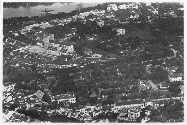 Co mot Ha Noi nam 1930 rat dac biet nhin tu tren cao