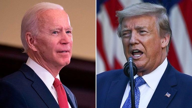 Tranh luan giua ong Trump - Biden truoc gio G: Ai dang o keo tren?-Hinh-11