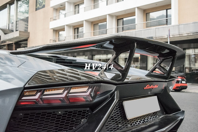 Cong tu Bac Lieu khoe Lamborghini Aventador do bodykit co mot khong hai-Hinh-8