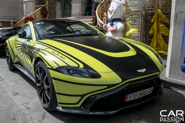 Sieu xe Aston Martin cua dai gia Sai Gon 