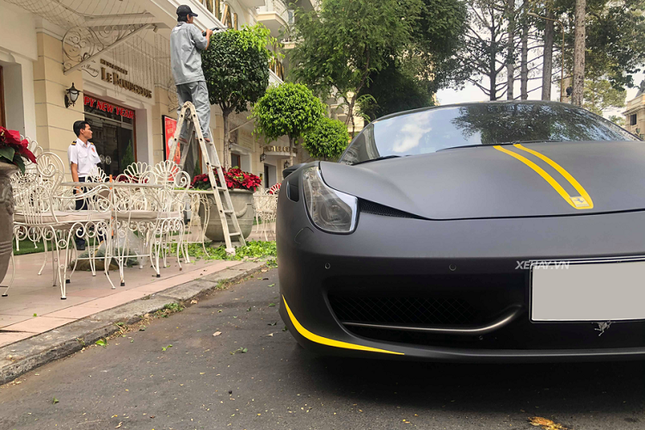 Ngam sieu xe Ferrari 458 Spider gia hon 15 ty tren duong pho Sai Gon-Hinh-6