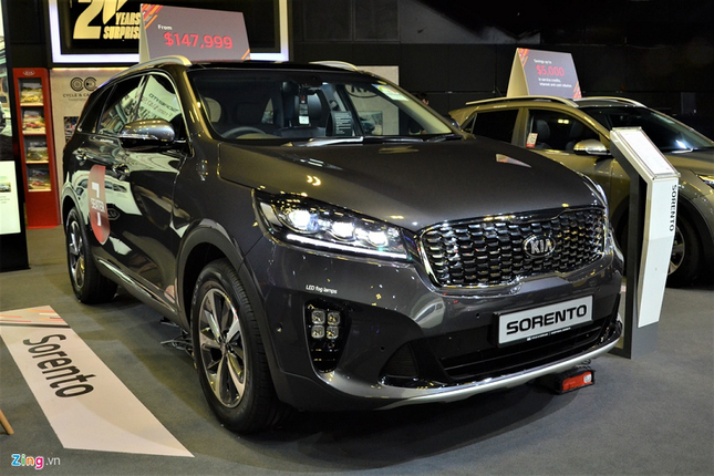 Soi Kia Sorento 2020 ban facelift gia 2,3 ty dong tai Singapore Motorshow 2020-Hinh-11