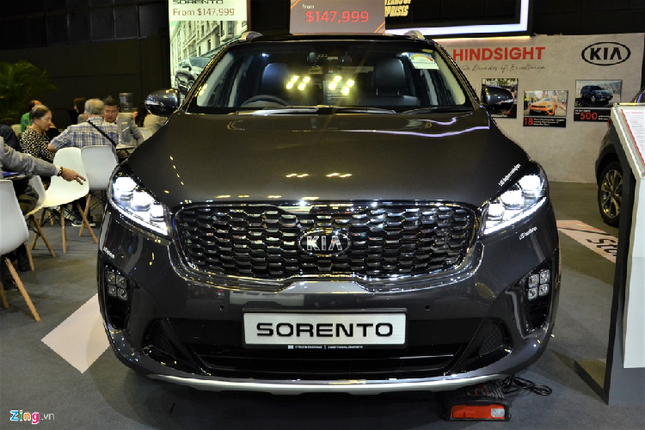 Soi Kia Sorento 2020 ban facelift gia 2,3 ty dong tai Singapore Motorshow 2020-Hinh-3