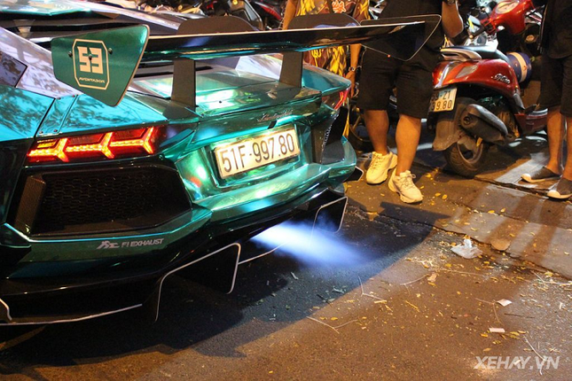 Lamborghini Aventador doc nhat Viet Nam thuoc ve tay choi Da Lat-Hinh-5