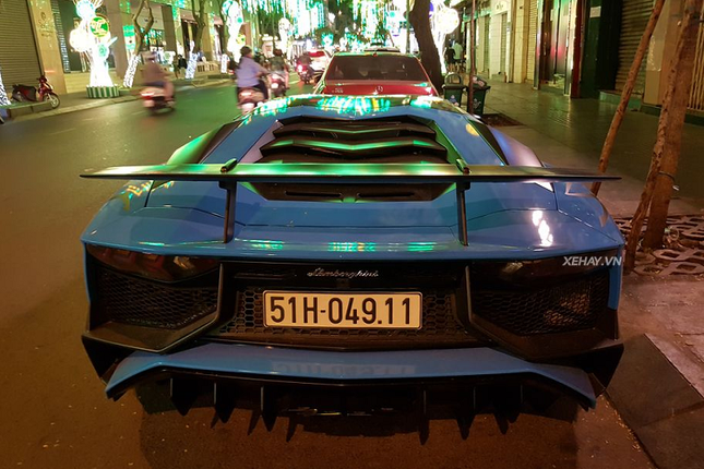 Sieu pham Lamborghini Aventador SV hon 30 ty xuat hien tai Viet Nam-Hinh-6