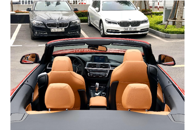 Soi xe sang BMW 420i Convertible duoi 3 ty dong tai Viet Nam-Hinh-7