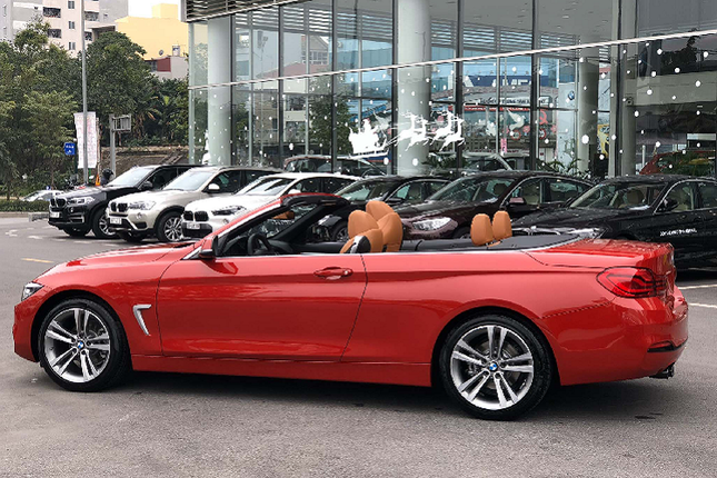 Soi xe sang BMW 420i Convertible duoi 3 ty dong tai Viet Nam-Hinh-9