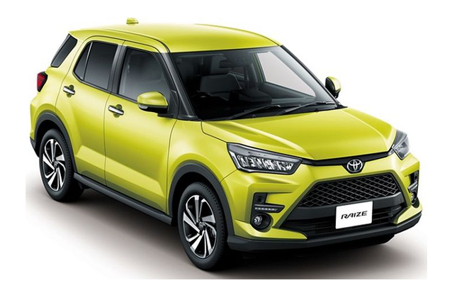 Doanh so Toyota Raize tang ngoan muc o Nhat Ban nho co gia tu 350 trieu dong