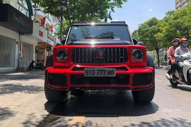 Mercedes-AMG G63 hon 10 ty do Brabus cuc khung tai Sai Gon