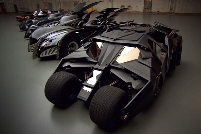 Qua trinh tien hoa cua Xe Doi - Batmobile nhu the nao?