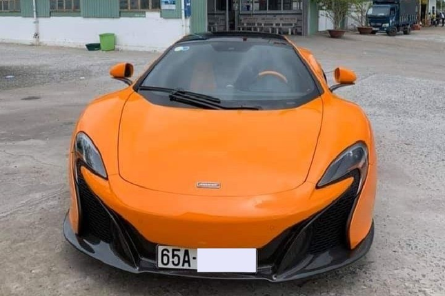 Sieu xe McLaren 650S Spider cua Minh Nhua da duoc sang tay cho dai gia Can Tho