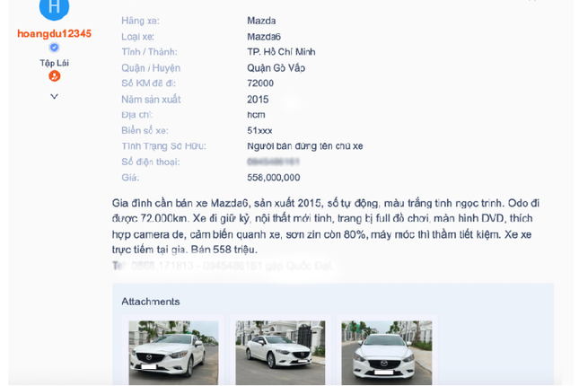 Chu xe Mazda6 chiu lo gan nua ty dong sau khi chay 5 nam-Hinh-3