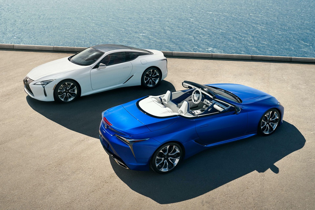 Can canh Lexus LC 500 Convertible 2021 co gia tu 2,3 ty