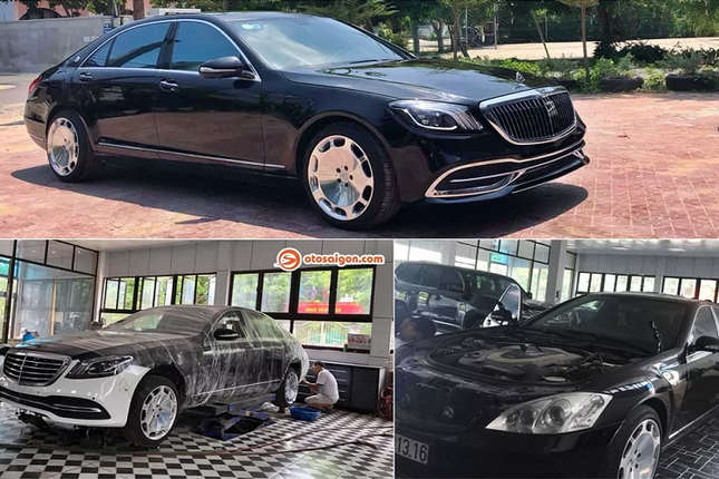 Do Mercedes-Benz S500 cu len Maybach gia chi 390 trieu dong