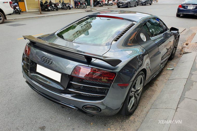 Chi tiet sieu xe Audi R8 voi trang bi doc nhat Viet Nam-Hinh-6