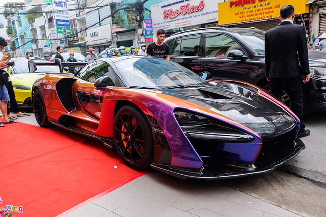 Chi tiet sieu xe McLaren Senna trieu do tai TP HCM