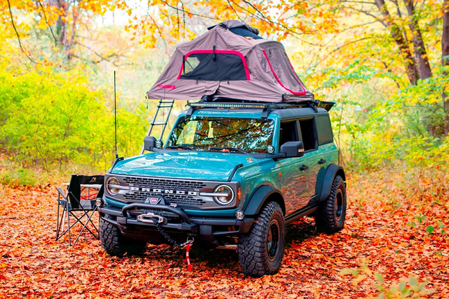 'Nha di dong' Ford Bronco Overland day du tien nghi