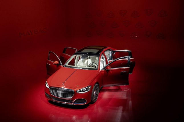 Xe 'ong chu' Mercedes-Maybach S-Class 2021 ra mat-Hinh-13