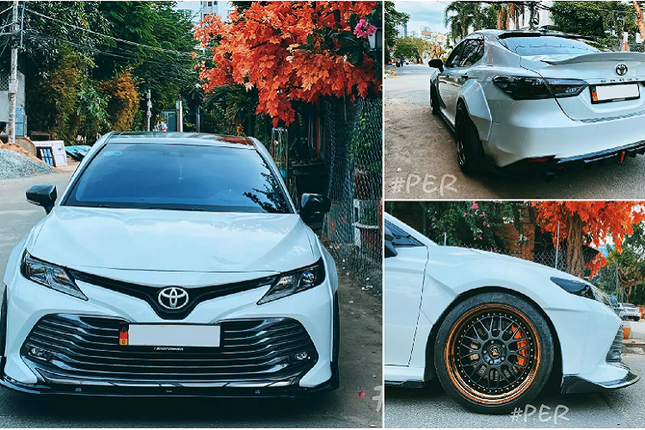 Toyota Camry 2020 do body doc nhat Viet Nam