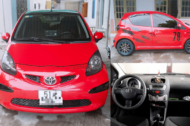 Toyota Aygo gia re chi 200 trieu tai TP HCM