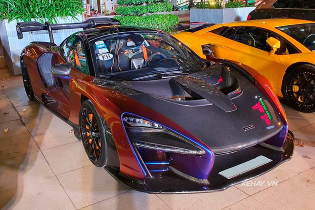 Dai gia Sai Gon mua sieu xe McLaren Senna trieu do tang vo