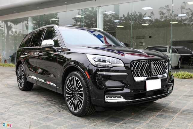 Danh gia SUV hang sang 7 cho Lincoln Aviator Black Label