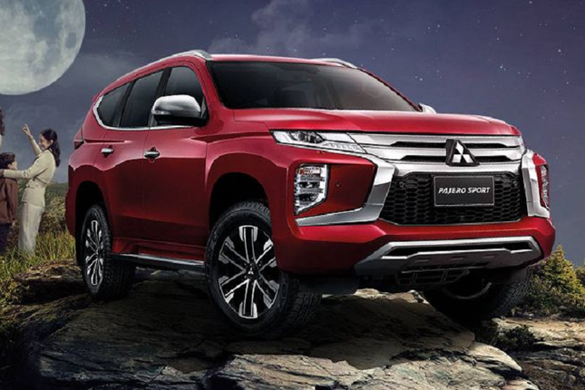 Chi tiet Mitsubishi Pajero Sport 2021 Passion Red