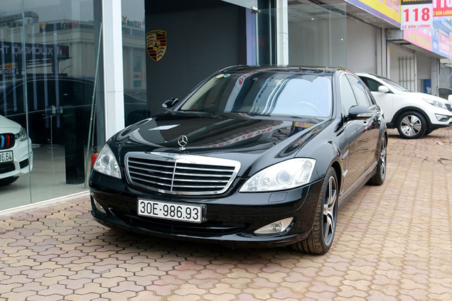 Mercedes Benz S550 2008 ban 900 trieu ngang Lux A moi-Hinh-11