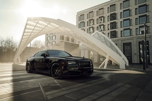 Ngam xe sieu sang Rolls-Royce Wraith Black Badge sieu dep-Hinh-7