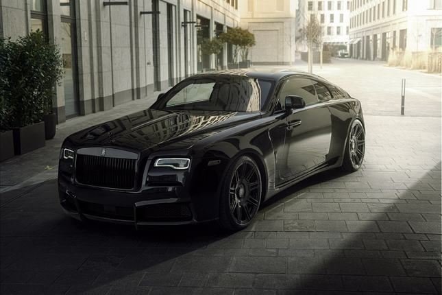 Ngam xe sieu sang Rolls-Royce Wraith Black Badge sieu dep