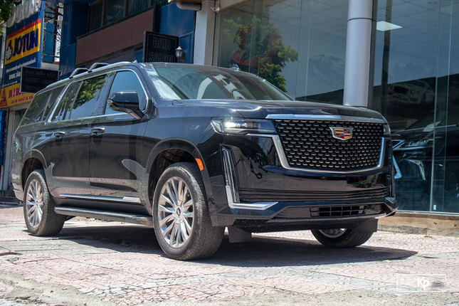 Xem Cadillac Escalade 2021 dau tien ve Viet Nam
