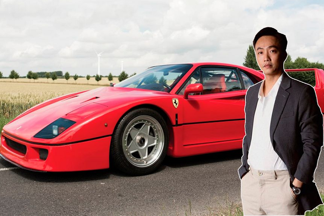 Dai gia Cuong Do la muon dua Ferrari F40 co tien ty ve Viet Nam