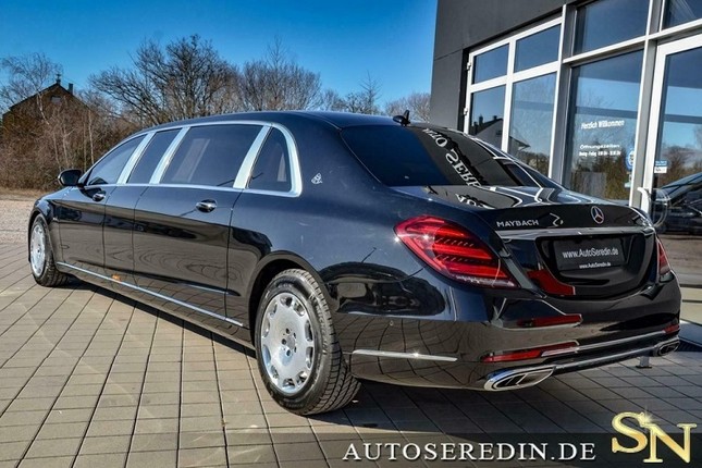 Can canh Mercedes-Maybach S650 Pullman Guard chong dan-Hinh-7