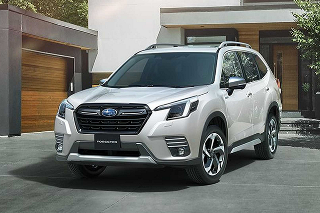 Chi tiet Subaru Forester 2022 the he thu 5 sap ve Viet Nam