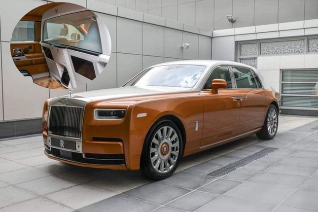 Rolls-Royce Phantom sieu sang duoc trang bi Privacy Suite sap ve tay dai gia Viet