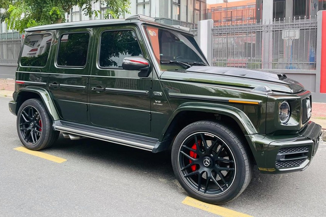 Can canh Mercedes-AMG G63 mau xanh bo doi gia hon 10 ty-Hinh-2