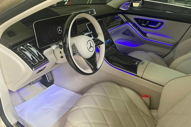 Can canh xe sieu sang Mercedes-Maybach S680 chi co dai gia moi mua noi-Hinh-5