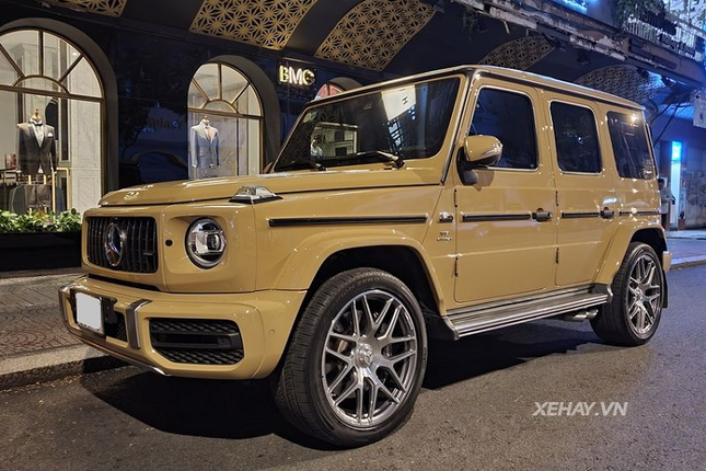 Chi 150 trieu dong doi mau ca phe sua cho Mercedes-AMG G63 2021