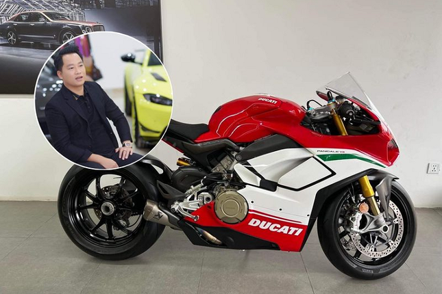 Chi tiet Ducati Panigale 2 ty cua dai gia sieu xe Hoang Kim Khanh