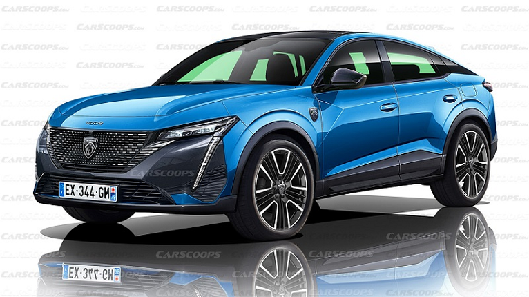 Can canh Peugeot 4008 the he moi du kien ra mat trong nam 2022-Hinh-2