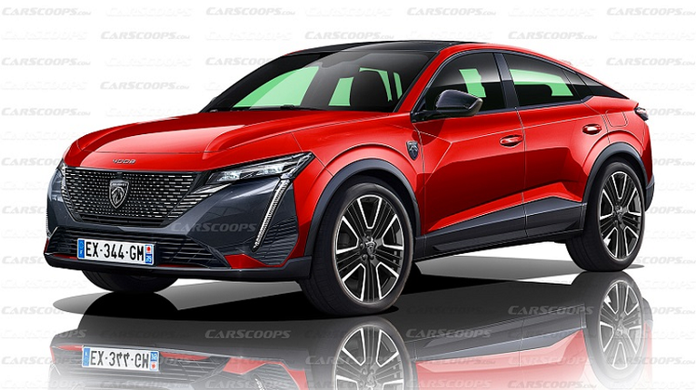 Can canh Peugeot 4008 the he moi du kien ra mat trong nam 2022