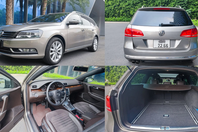 Volkswagen Passat 2015 chay gan 10 nam rao ban hon 900 trieu