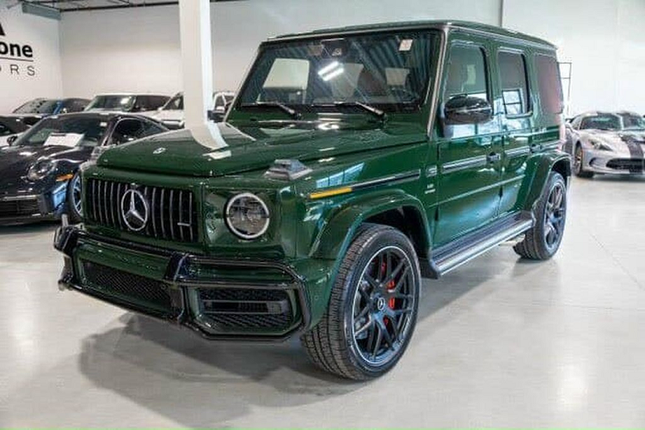 Mercedes-AMG G63 2022 mau hiem gia hon 14 ty tai Viet Nam