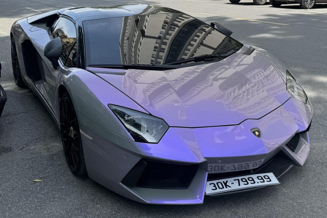 Lamborghini Aventador bien tu quy 9 duoc rao ban 22 ty dong