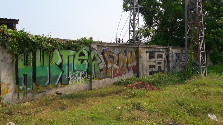 Da Nang dang bi boi ban boi Graffiti