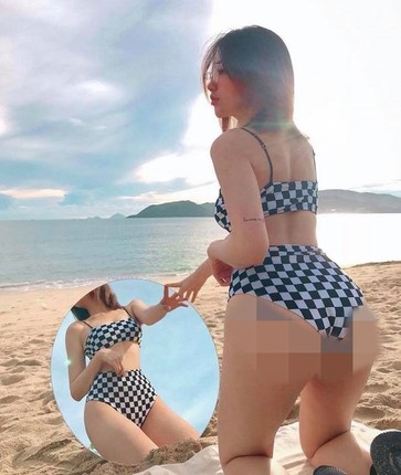 Hotgirl Nha Trang khoe vong 3 cuon hut-Hinh-5