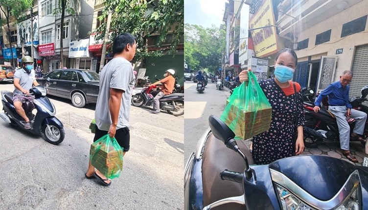 Khach lai keo nhau 'rong ran' mua banh trung thu truyen thong o HN-Hinh-11