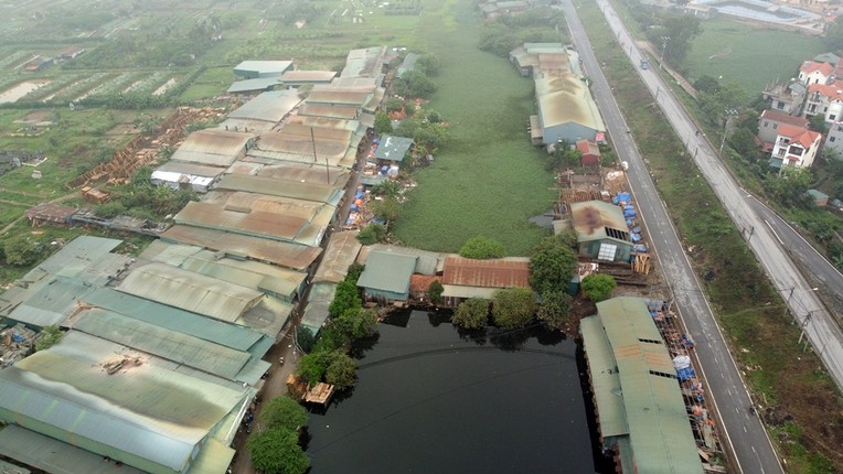 Nhieu nha xuong xay trai phep tren dat nong nghiep o Dan Phuong-Hinh-4